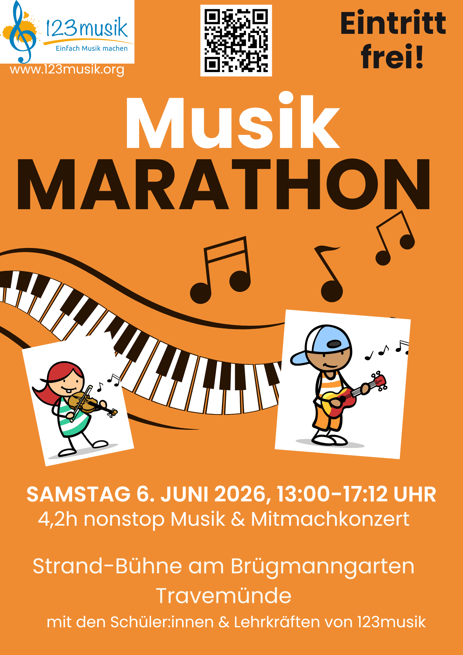 Plakat Musikmarathon 2026